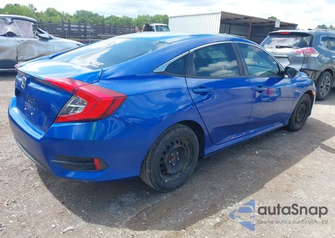 2016 Honda Civic Lx из США, поврежденный, VIN 19XFC2F50GE021609